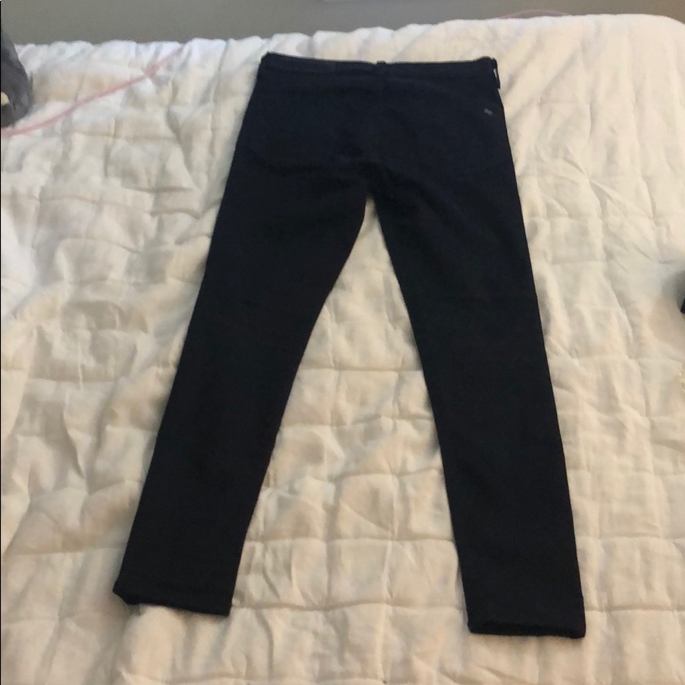 Rag and bone high waisted dark wash denim